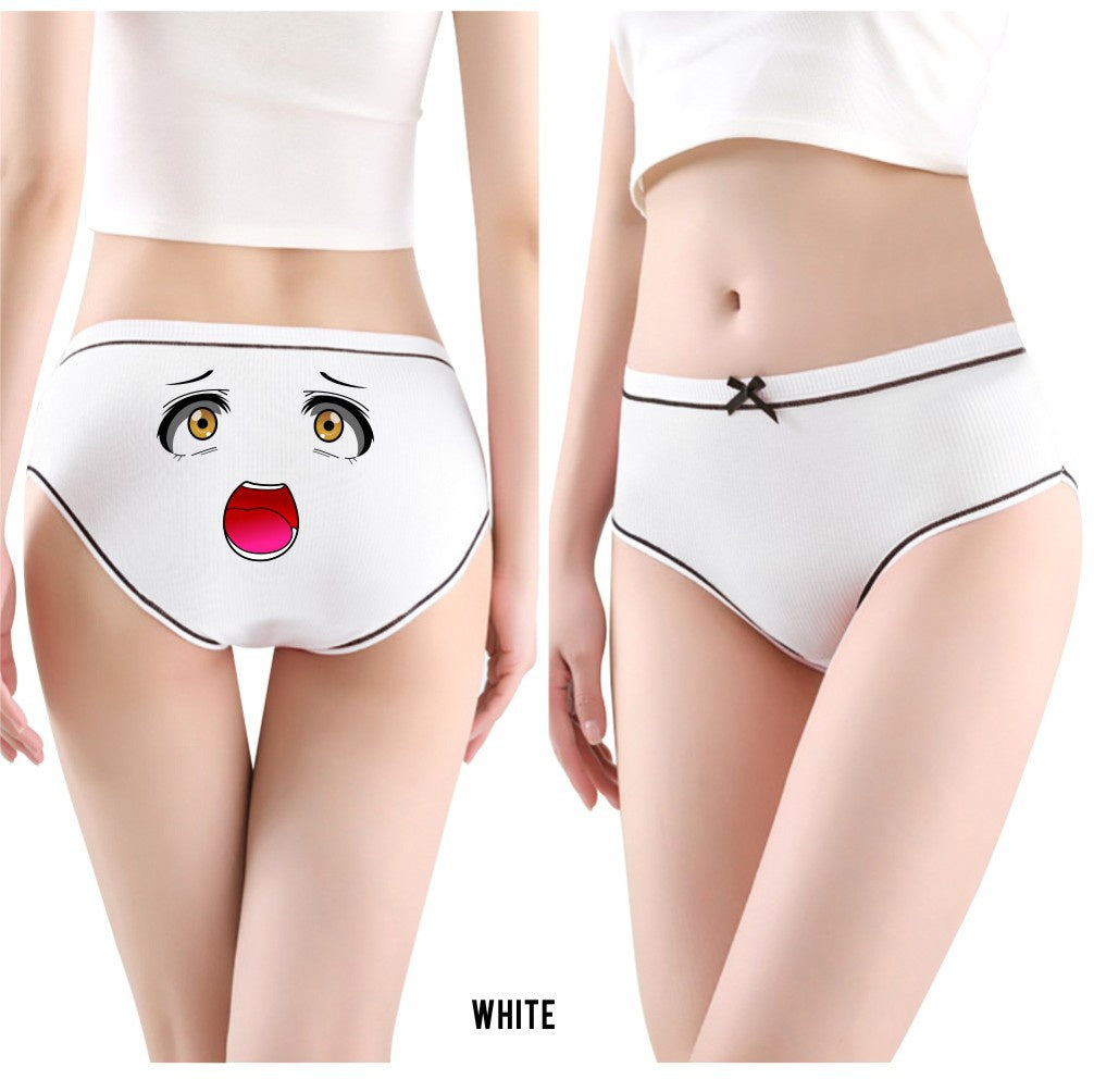 linqin Mid Waist Seamless Underwear Ladies Bikini Panties Elastic